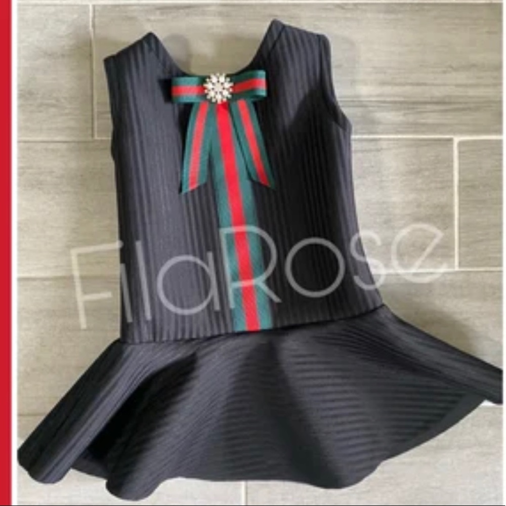 Girls Black Dress